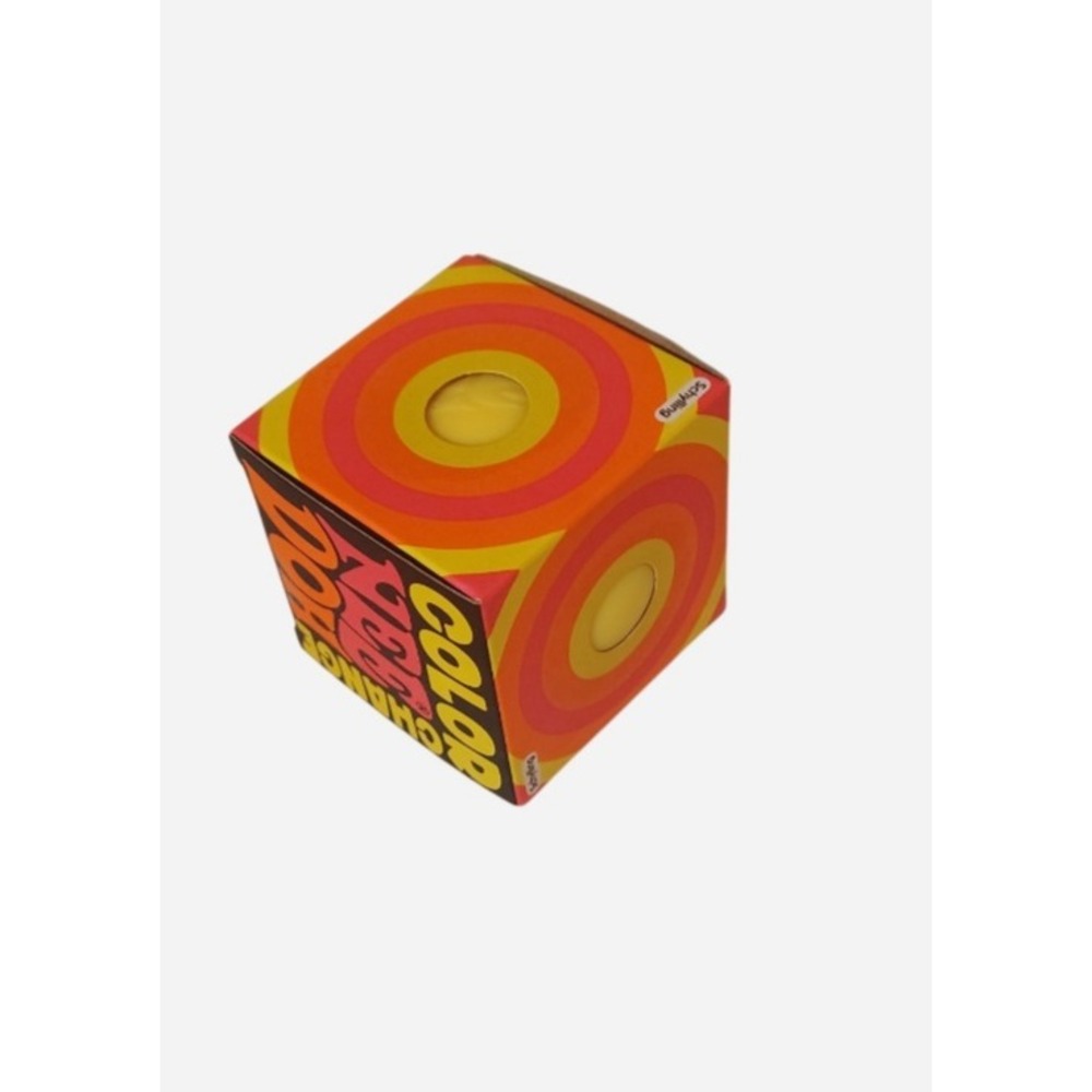 Schylling Color Change NeeDoh Groovy Glob Stress Ball Fidget Toy Yellow